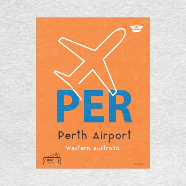 PER Perth airport code by Woohoo